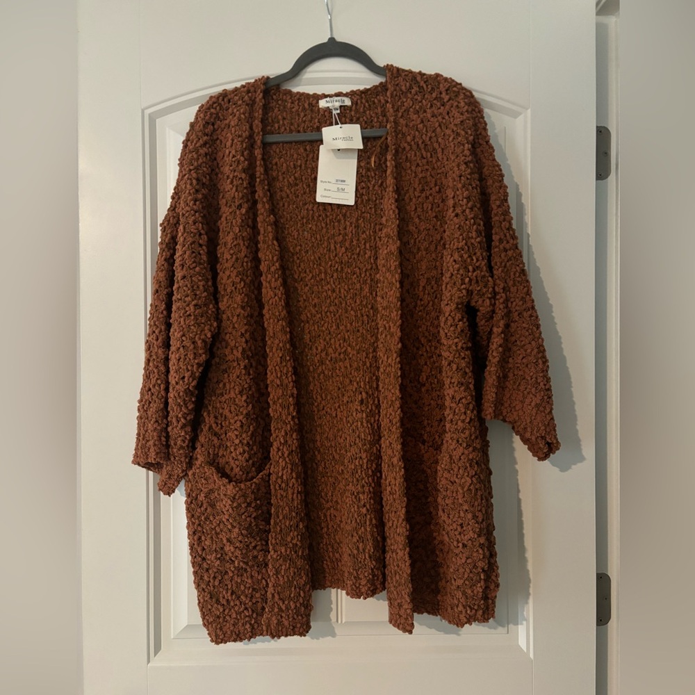 NWT Miracle Fashion Textured Cardigan